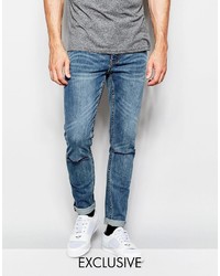 Jeans aderenti strappati blu di Cheap Monday