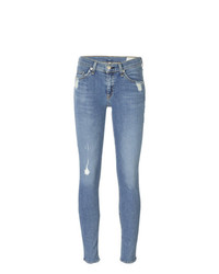 Jeans aderenti strappati blu di Rag & Bone