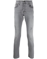 Jeans aderenti strappati grigi di PRPS