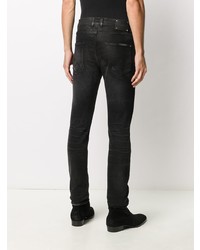 Jeans aderenti strappati neri di Les Hommes