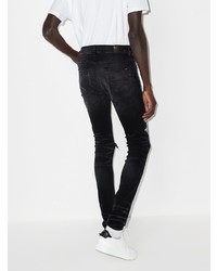 Jeans aderenti strappati neri di Amiri