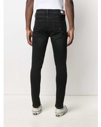 Jeans aderenti strappati neri di Tommy Hilfiger