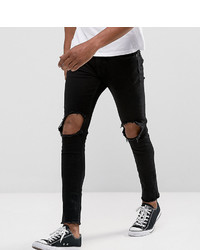 Jeans aderenti strappati neri di ONLY & SONS