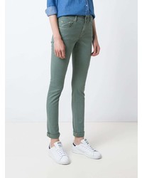 Jeans aderenti verde menta di Amapô