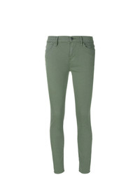 Jeans aderenti verde oliva di Frame Denim