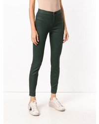 Jeans aderenti verde scuro di Armani Exchange