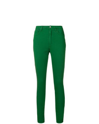 Jeans aderenti verdi di Dolce & Gabbana