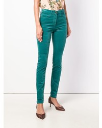 Jeans aderenti verdi di Elisabetta Franchi