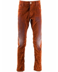Jeans arancioni di DSQUARED2