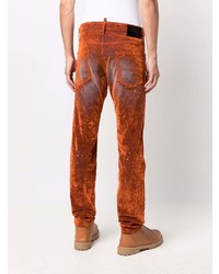 Jeans arancioni di DSQUARED2