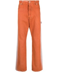 Jeans arancioni di Heron Preston