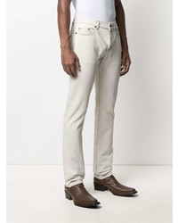 Jeans beige di Saint Laurent