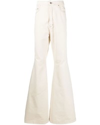 Jeans beige di Rick Owens DRKSHDW