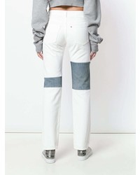Jeans bianchi di MM6 MAISON MARGIELA
