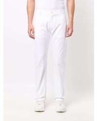 Jeans bianchi di Alexander McQueen