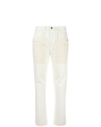 Jeans bianchi di Helmut Lang