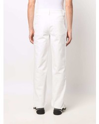 Jeans bianchi di Jil Sander