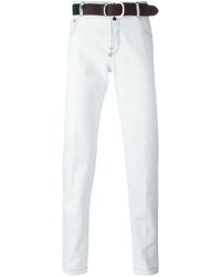 Jeans bianchi di Kiton