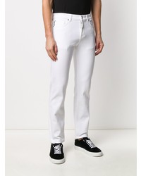 Jeans bianchi di Versace