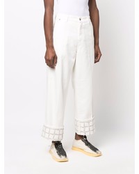 Jeans bianchi di JW Anderson