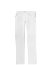 Jeans bianchi di Loro Piana