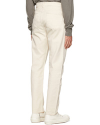 Jeans bianchi di Rick Owens DRKSHDW
