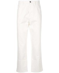 Jeans bianchi di Raf Simons