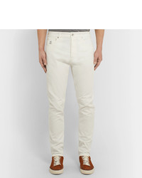 Jeans bianchi di Brunello Cucinelli