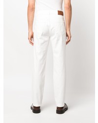 Jeans bianchi di Brunello Cucinelli