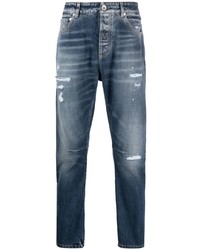 Jeans blu scuro di Brunello Cucinelli