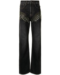 Jeans con borchie neri di Y/Project