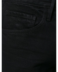 Jeans con frange neri di 3x1
