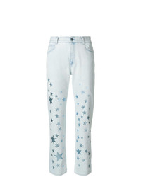 Jeans con stelle azzurri di Stella McCartney