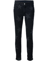 Jeans con stelle neri