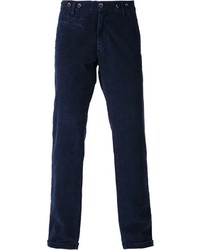 Jeans di velluto a coste blu scuro di Barena