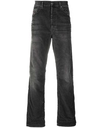 Jeans di velluto a coste grigio scuro di Diesel