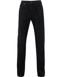 Jeans di velluto a coste neri di AG Jeans