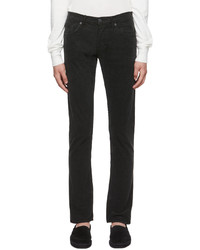 Jeans di velluto a coste neri di Tom Ford