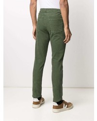 Jeans di velluto a coste verde oliva di Zadig & Voltaire