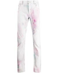 Jeans effetto tie-dye bianchi di Isabel Marant Étoile