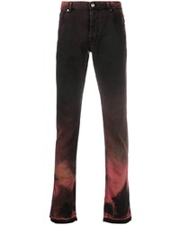 Jeans effetto tie-dye neri di Just Cavalli