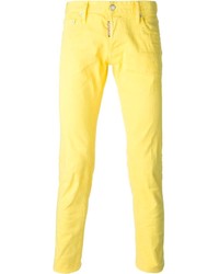 Jeans gialli di DSQUARED2
