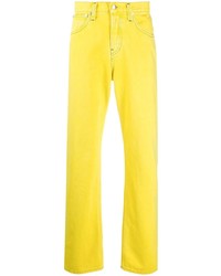 Jeans gialli di Helmut Lang