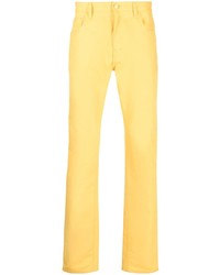 Jeans gialli di Raf Simons