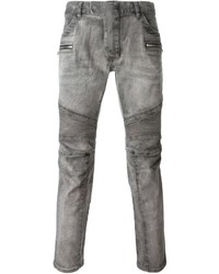 Jeans grigi di Balmain