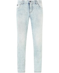 Jeans lavaggio acido azzurri di Dolce & Gabbana