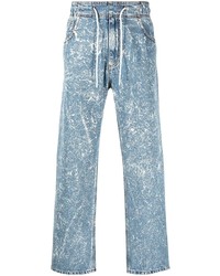 Jeans lavaggio acido azzurri di MSGM