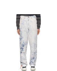 Jeans lavaggio acido azzurri di Off-White
