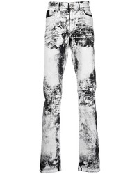 Jeans lavaggio acido bianchi e neri di 1017 Alyx 9Sm