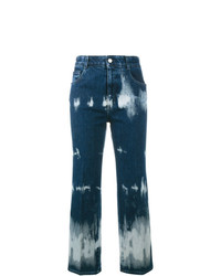 Jeans lavaggio acido blu scuro di Stella McCartney